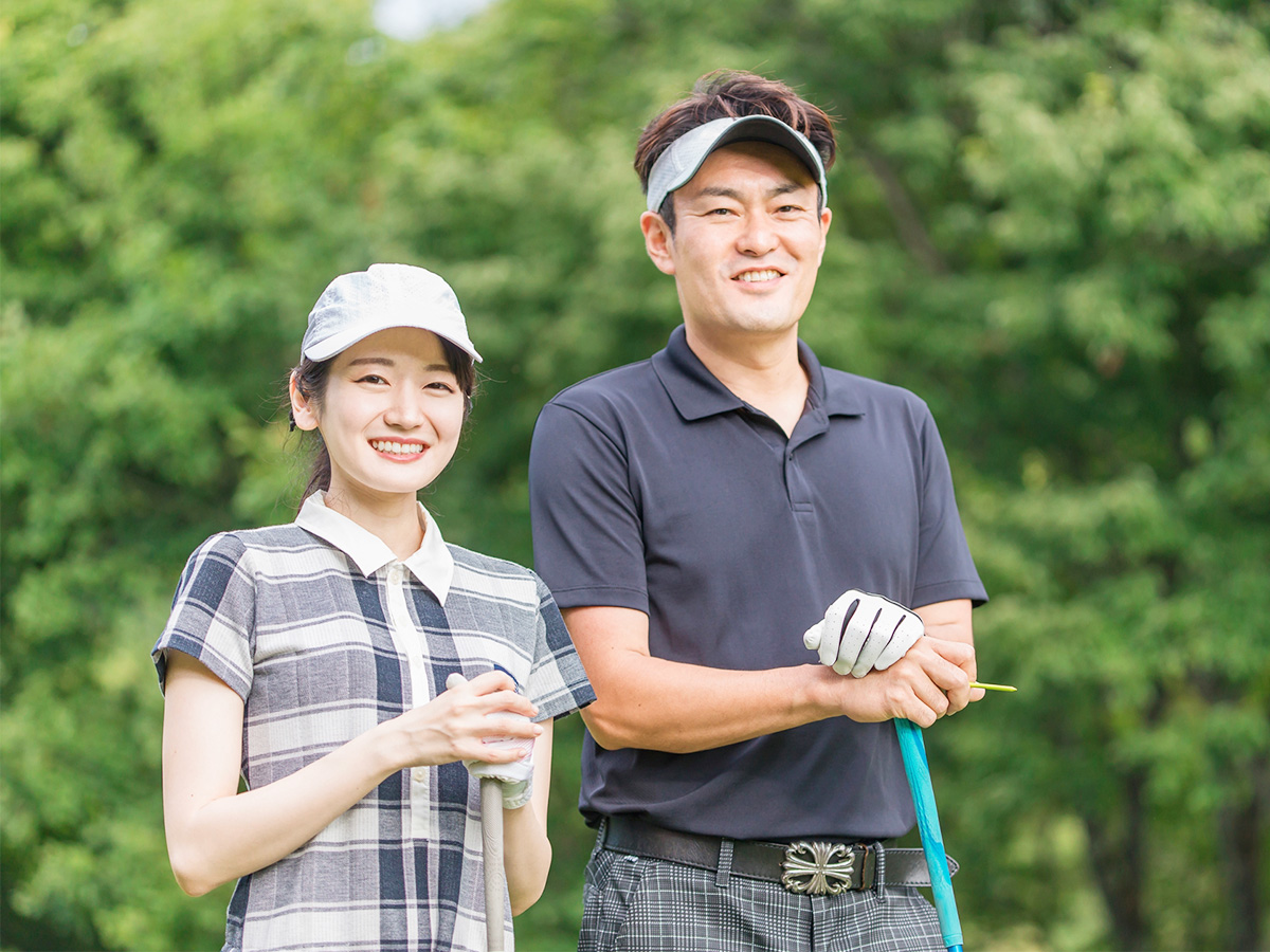 ゴルフ婚活イメージ